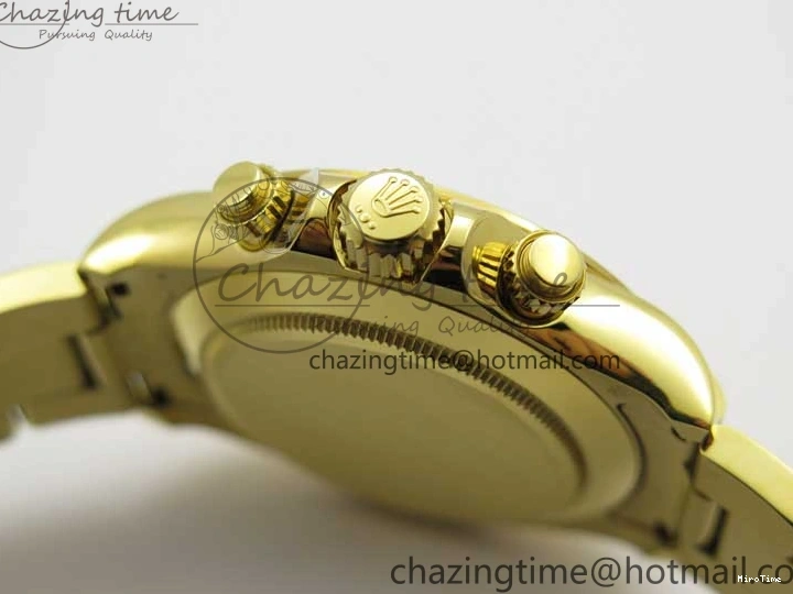 MiroTime 0302 Minimalist Daytona YG KKF 1:1 Best Edition 904L Steel Green Dial on YG Bracelet A 2451